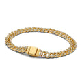 Berenice Pavé Cuban Link Bracelet | Gold