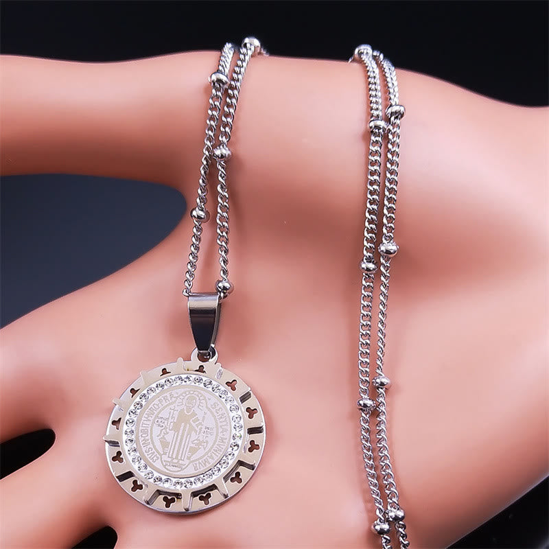 Conjunto de Colar São Bento Retrô