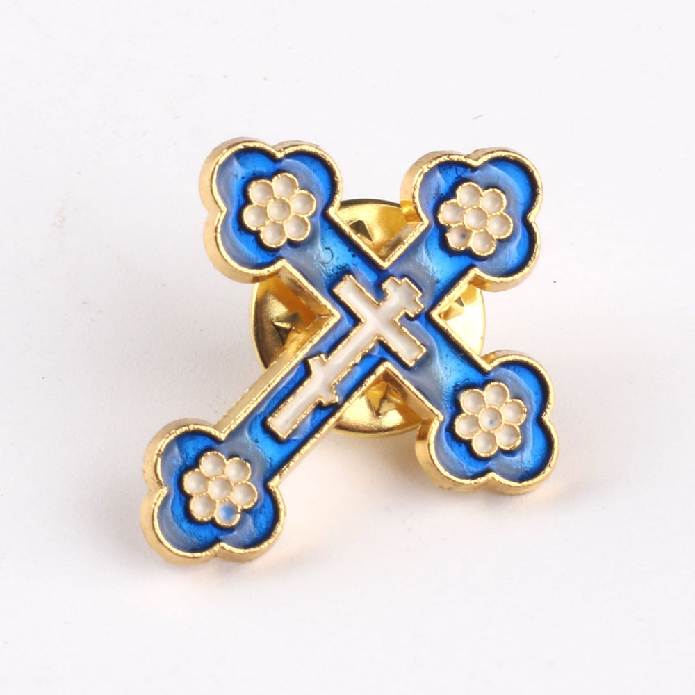 Broche Cruz de lapela