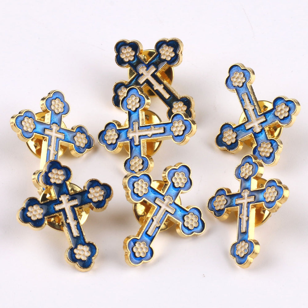 Broche Cruz de lapela
