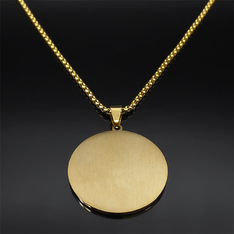 Colar São Miguel Arcanjo Vintage Dourado