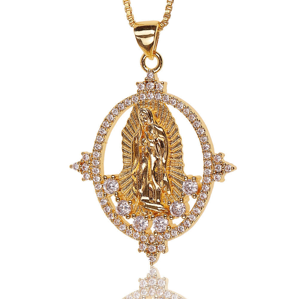 Colar Nossa Senhora de Guadalupe Aurora
