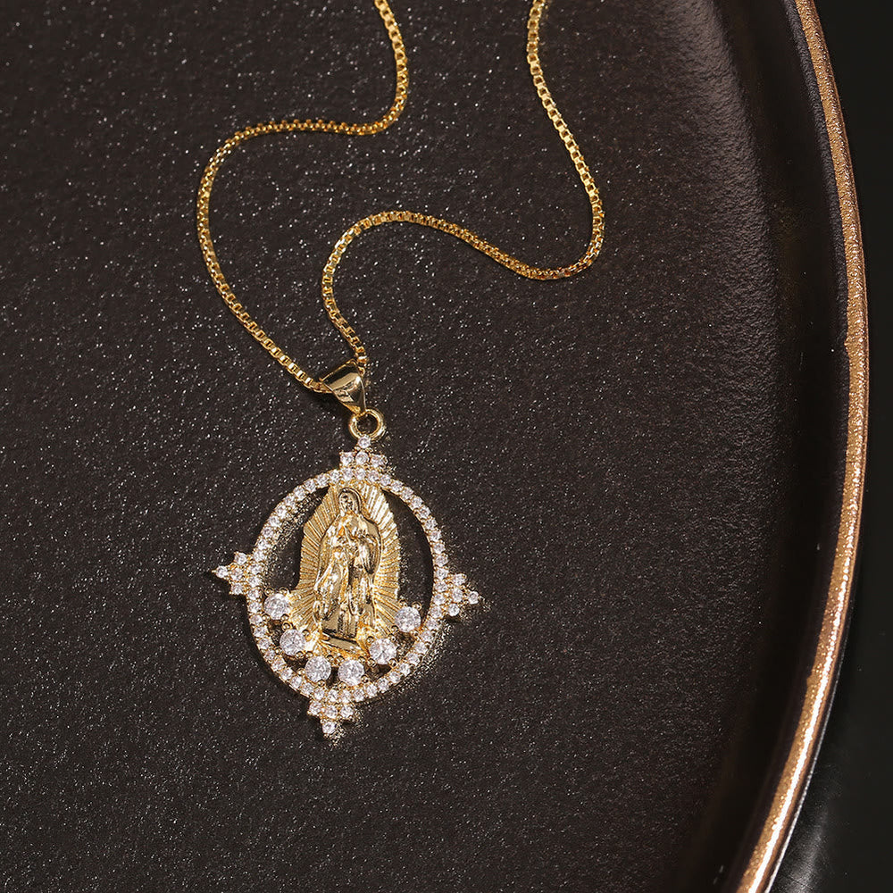Colar Nossa Senhora de Guadalupe Aurora