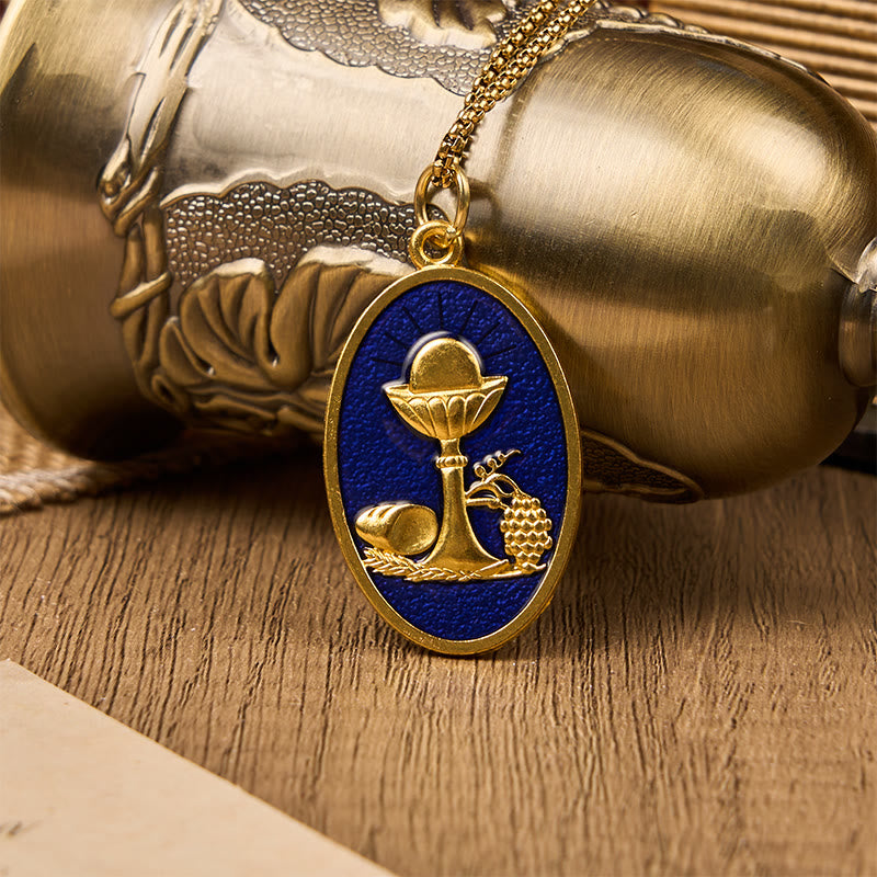 Colar Vintage Azul