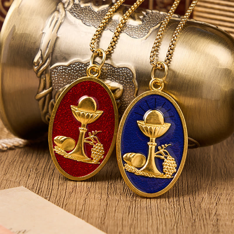 Colar Vintage Azul