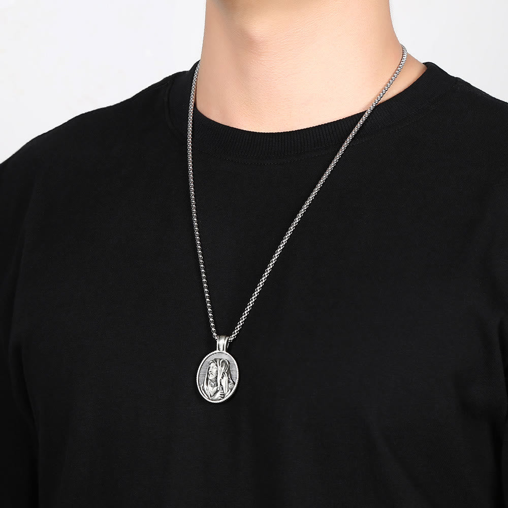 Jesus the Good Shepherd Necklace