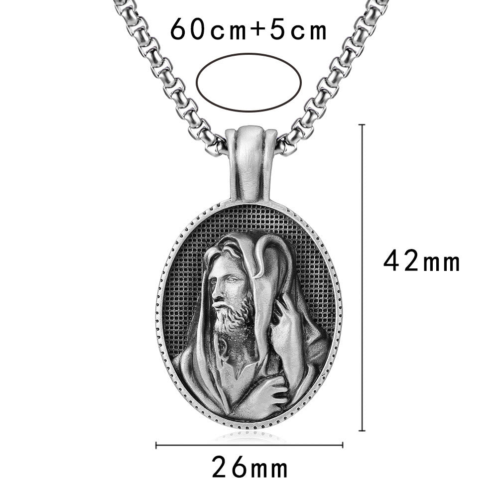 Jesus the Good Shepherd Necklace