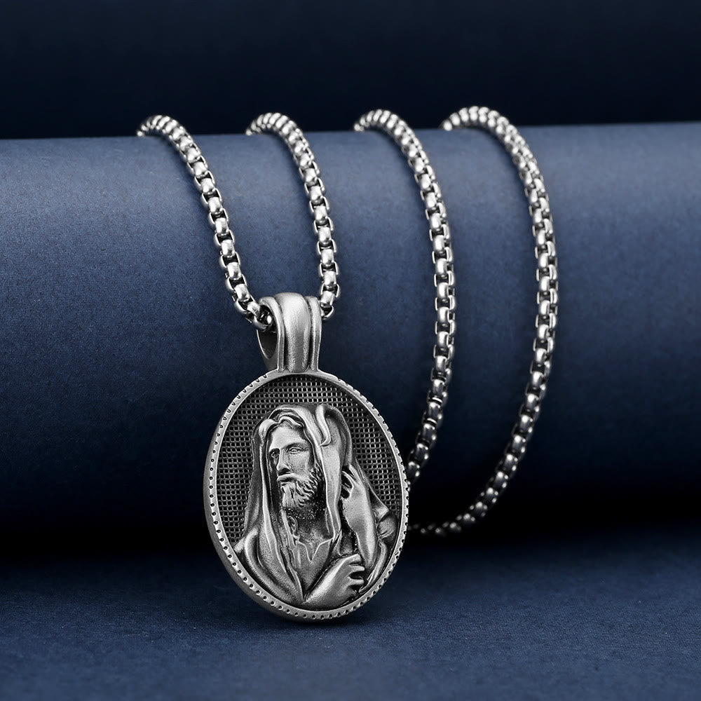 Jesus the Good Shepherd Necklace