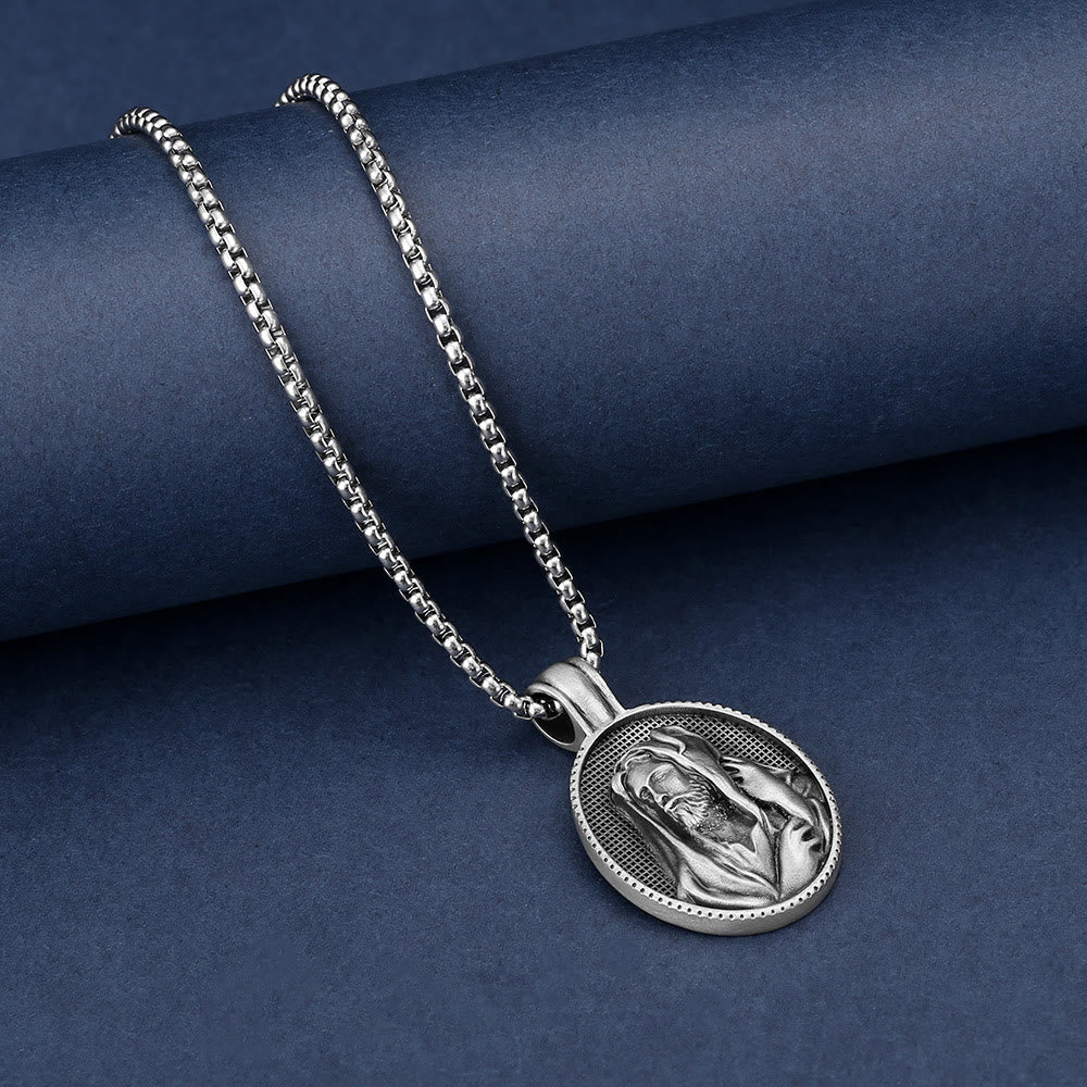 Jesus the Good Shepherd Necklace