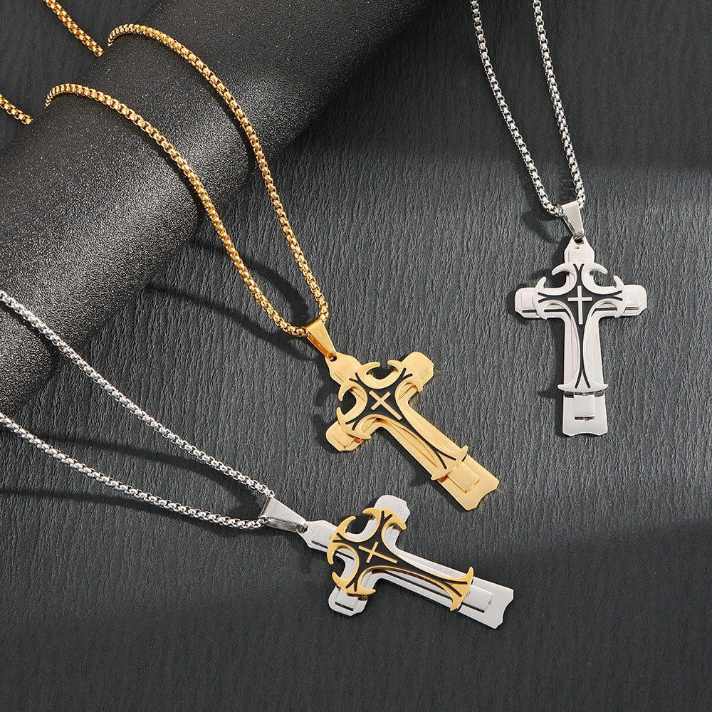 Colar Cruz Vintage Jubileu