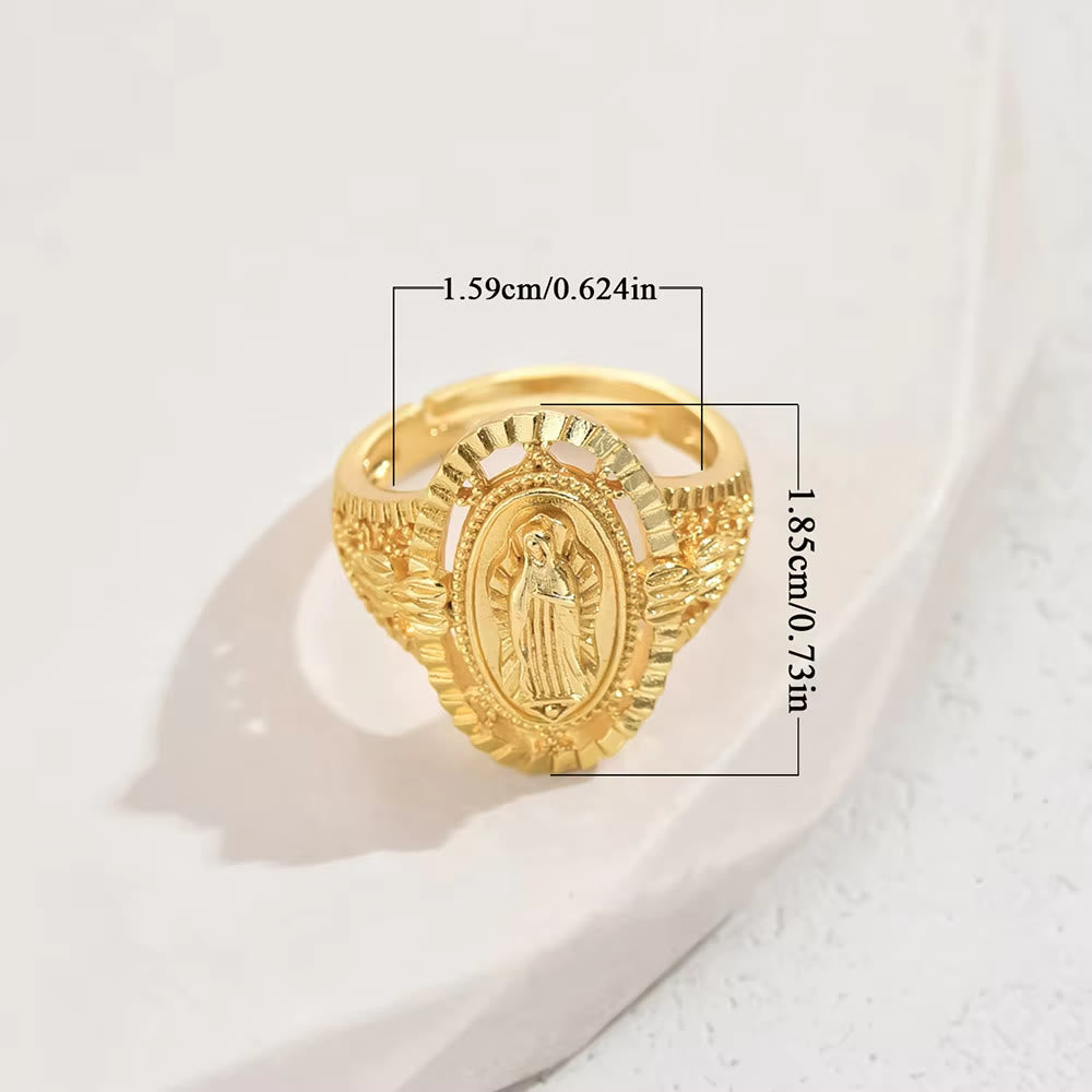 The Vintage&Classic Style Our Lady of Guadalupe Ring