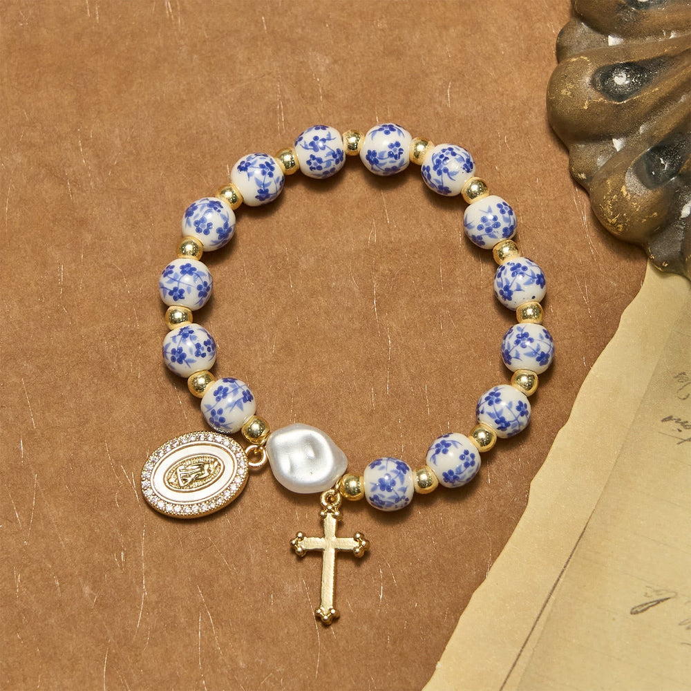 Pulseira Nossa Senhora com Medalha Glória