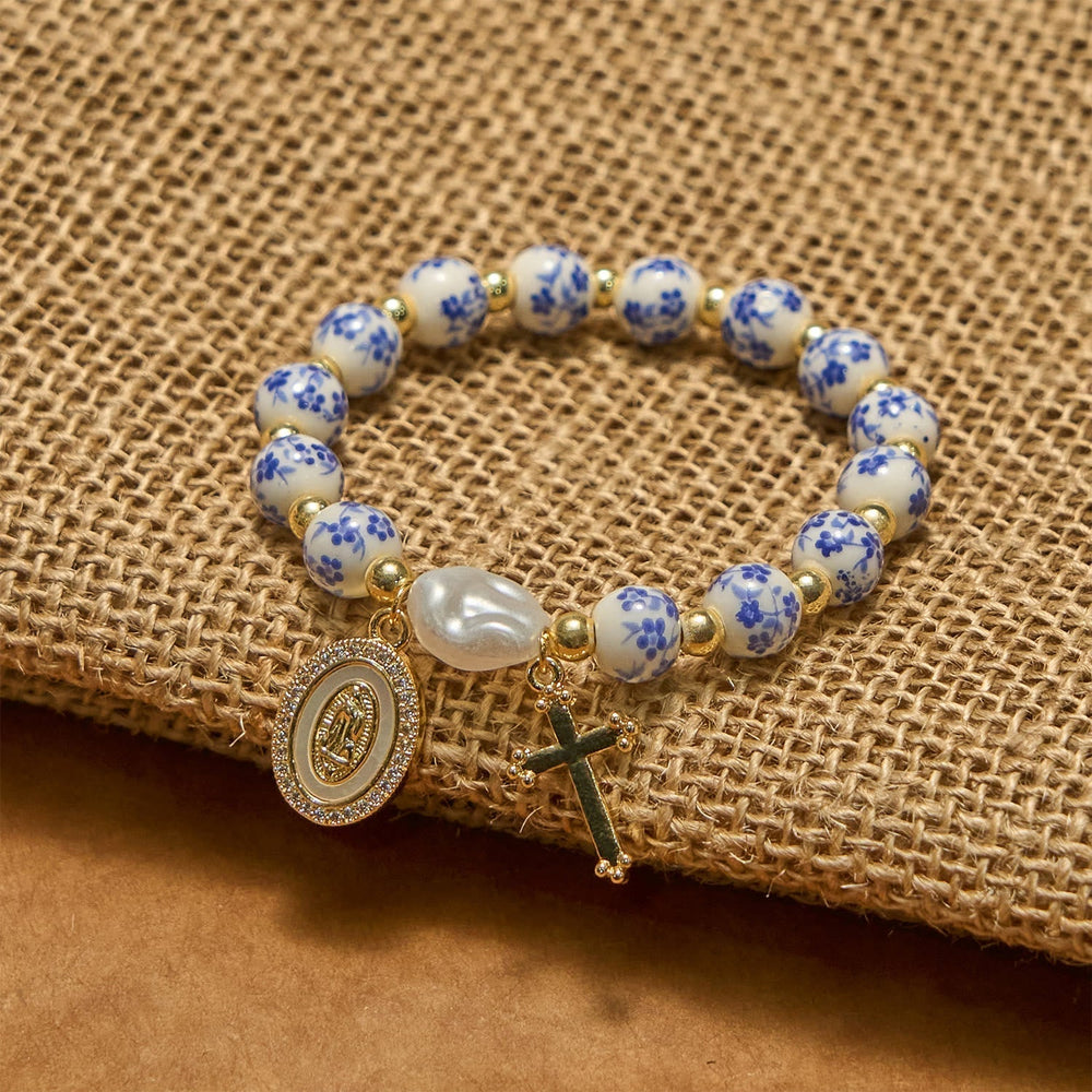 Pulseira Nossa Senhora com Medalha Glória