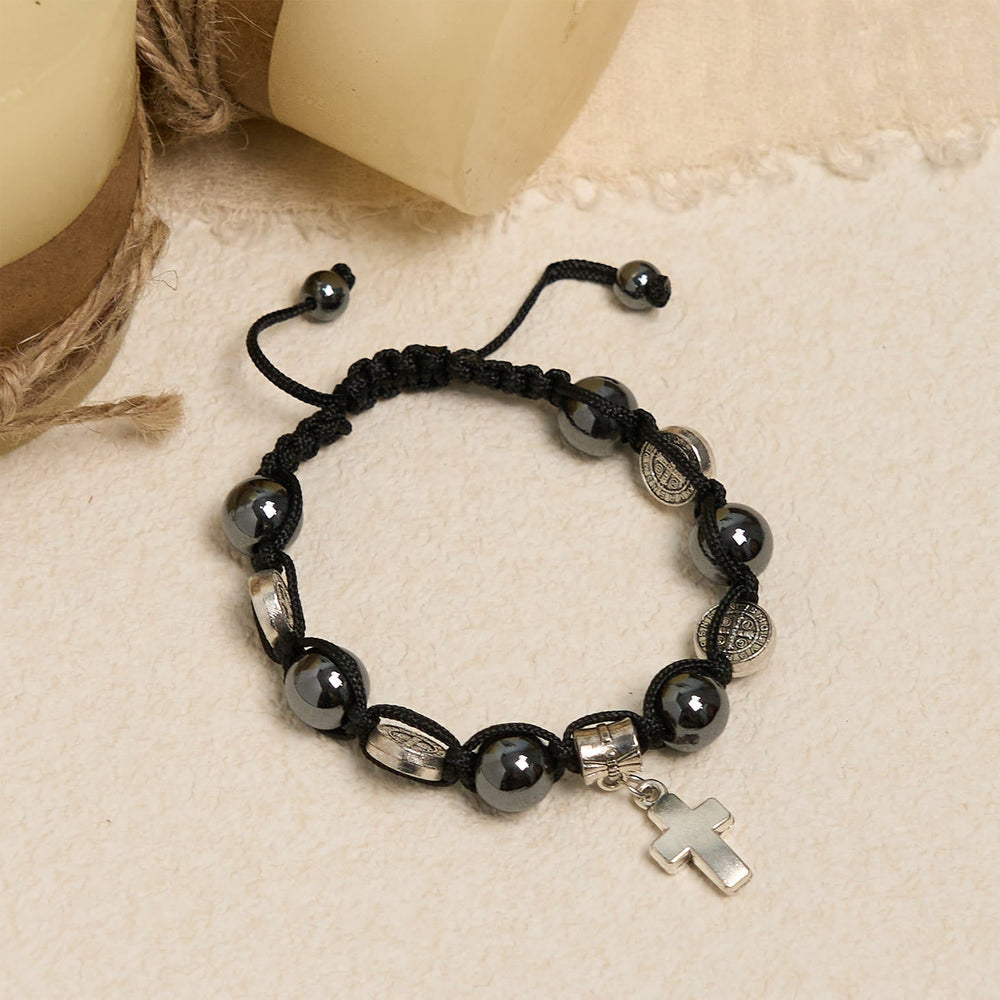 Pulseira São Bento de Hematita Clássico