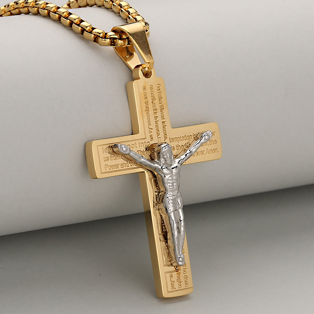 Colar Crucifixo Minimalista Dourado