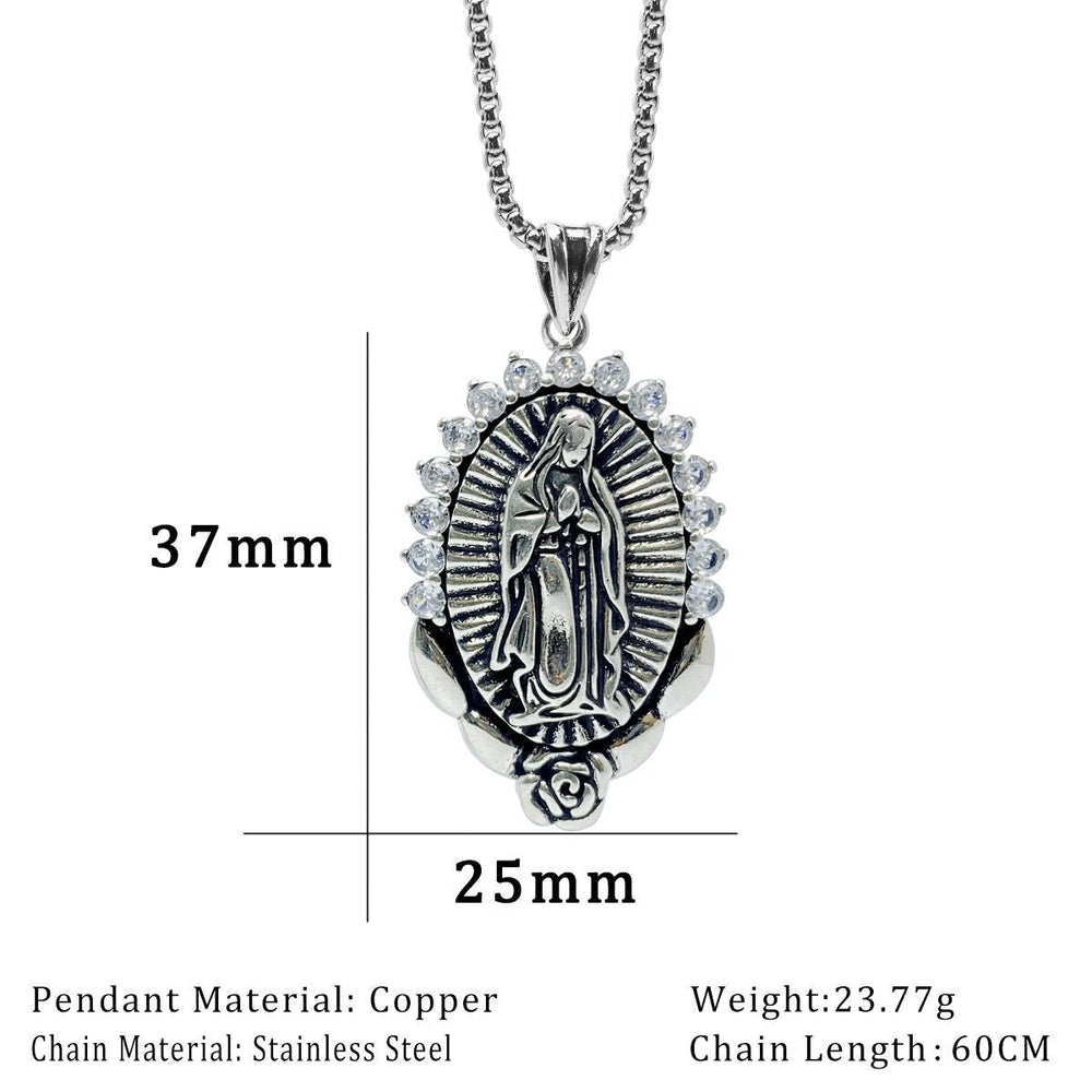 Our Lady Pendant Necklace
