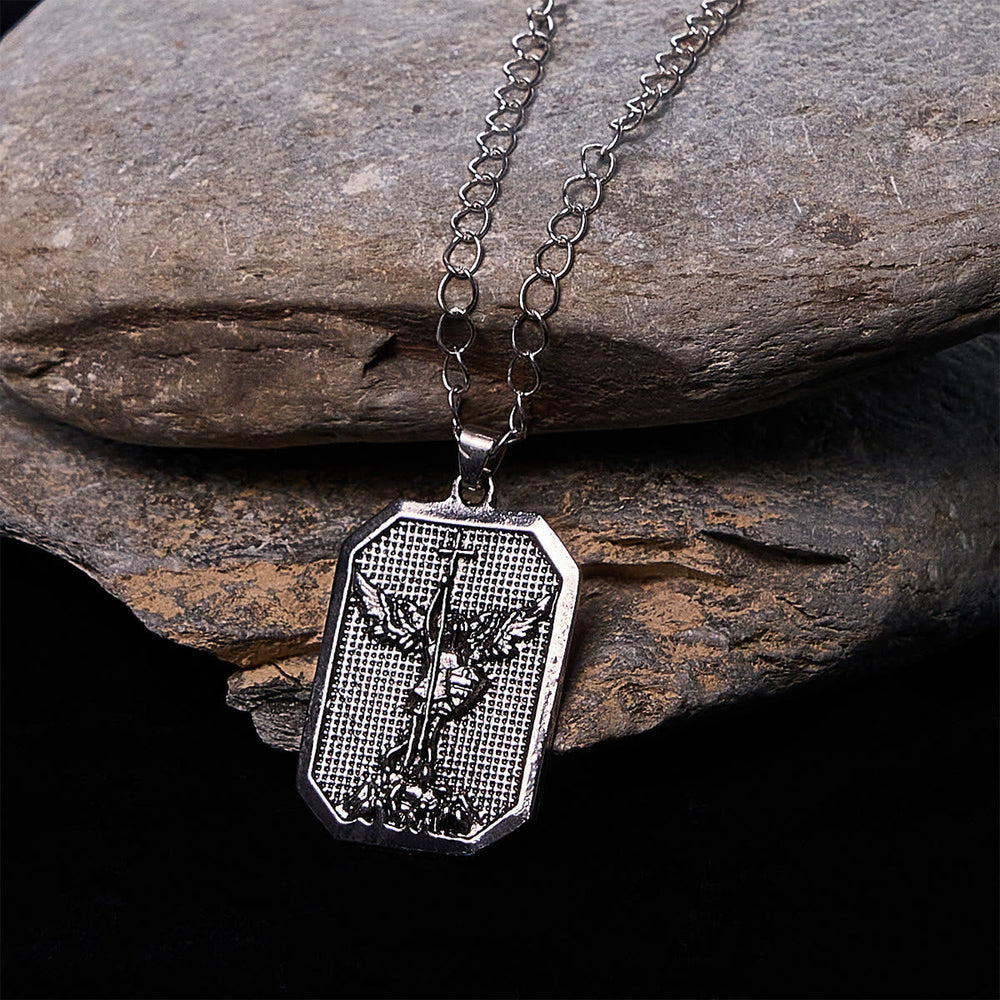 Faith Warrior St.Michael the Archangel Necklace