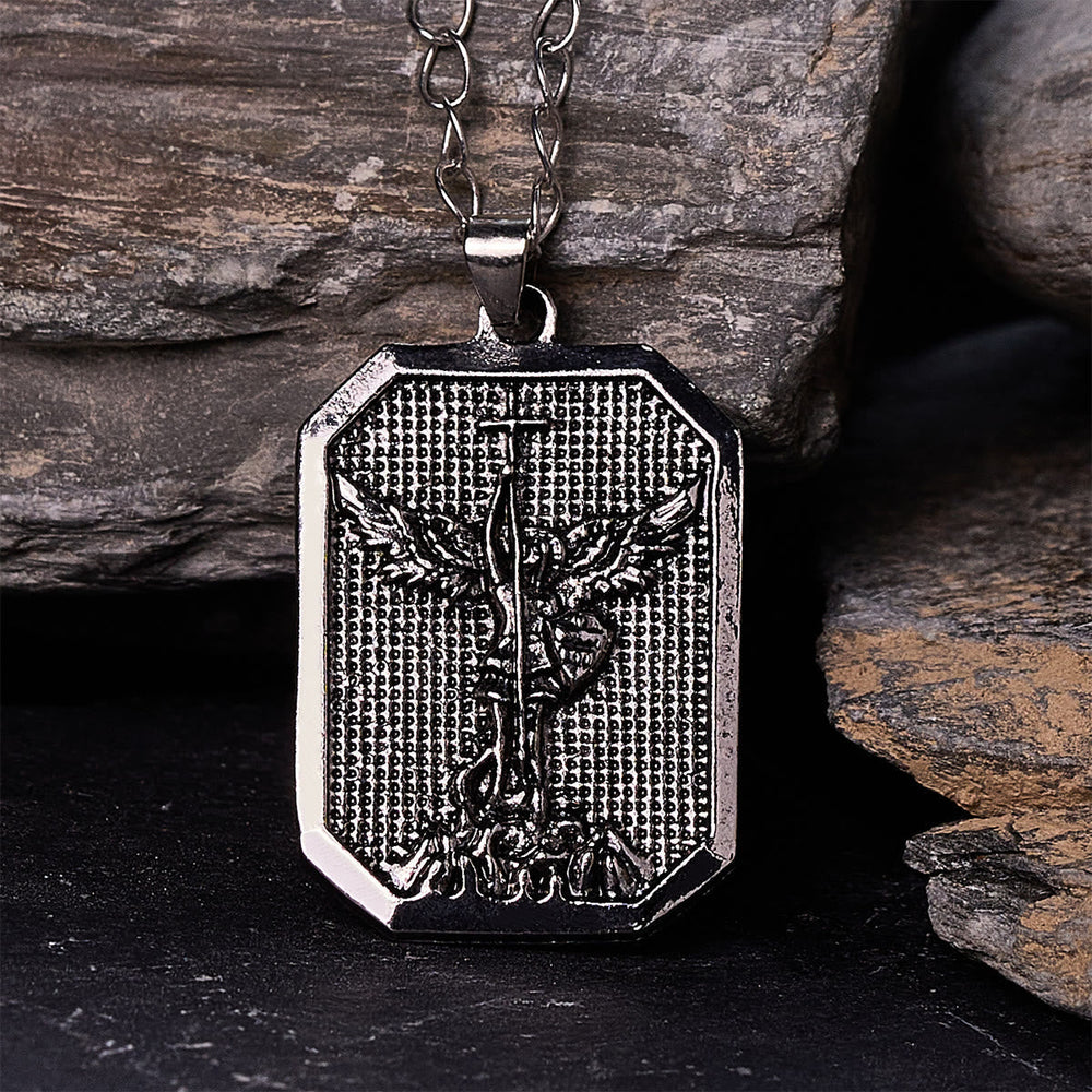 Faith Warrior St.Michael the Archangel Necklace