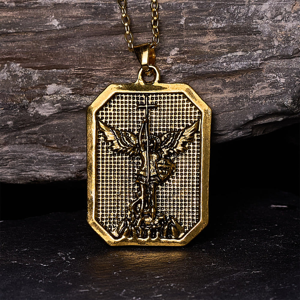 Faith Warrior St.Michael the Archangel Necklace