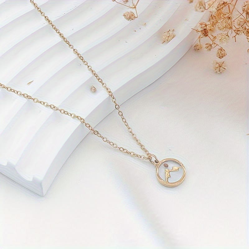 Colar Semente de Mostarda Minimalista Dourado