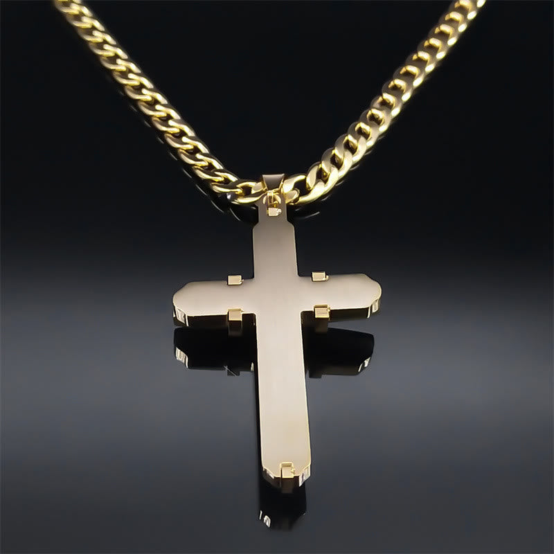 Statement Cross Necklace