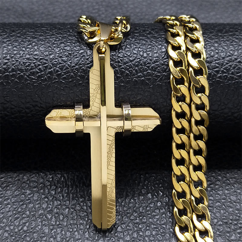 Statement Cross Necklace