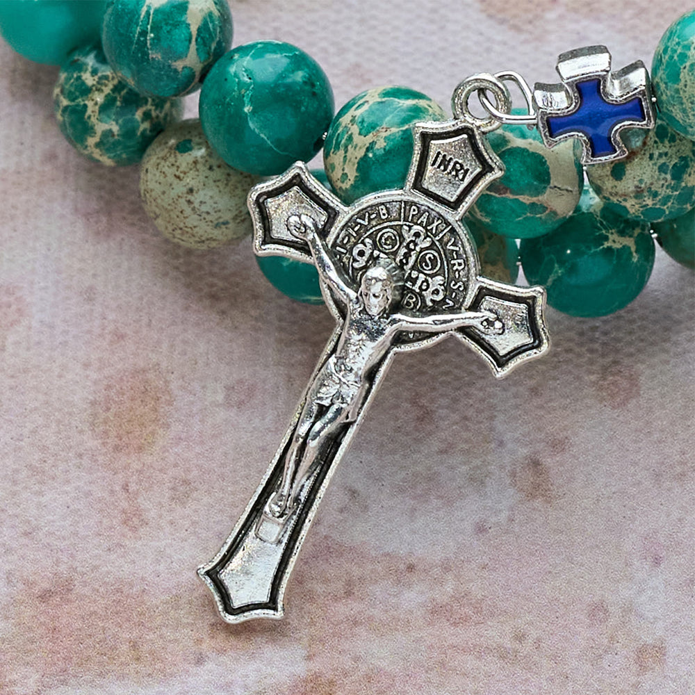 Pulseira Terço Moderno Verde