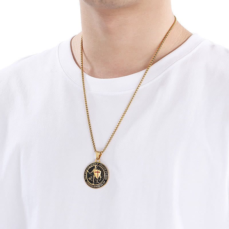 Vintage 3-Color Ephesians 6 Necklace