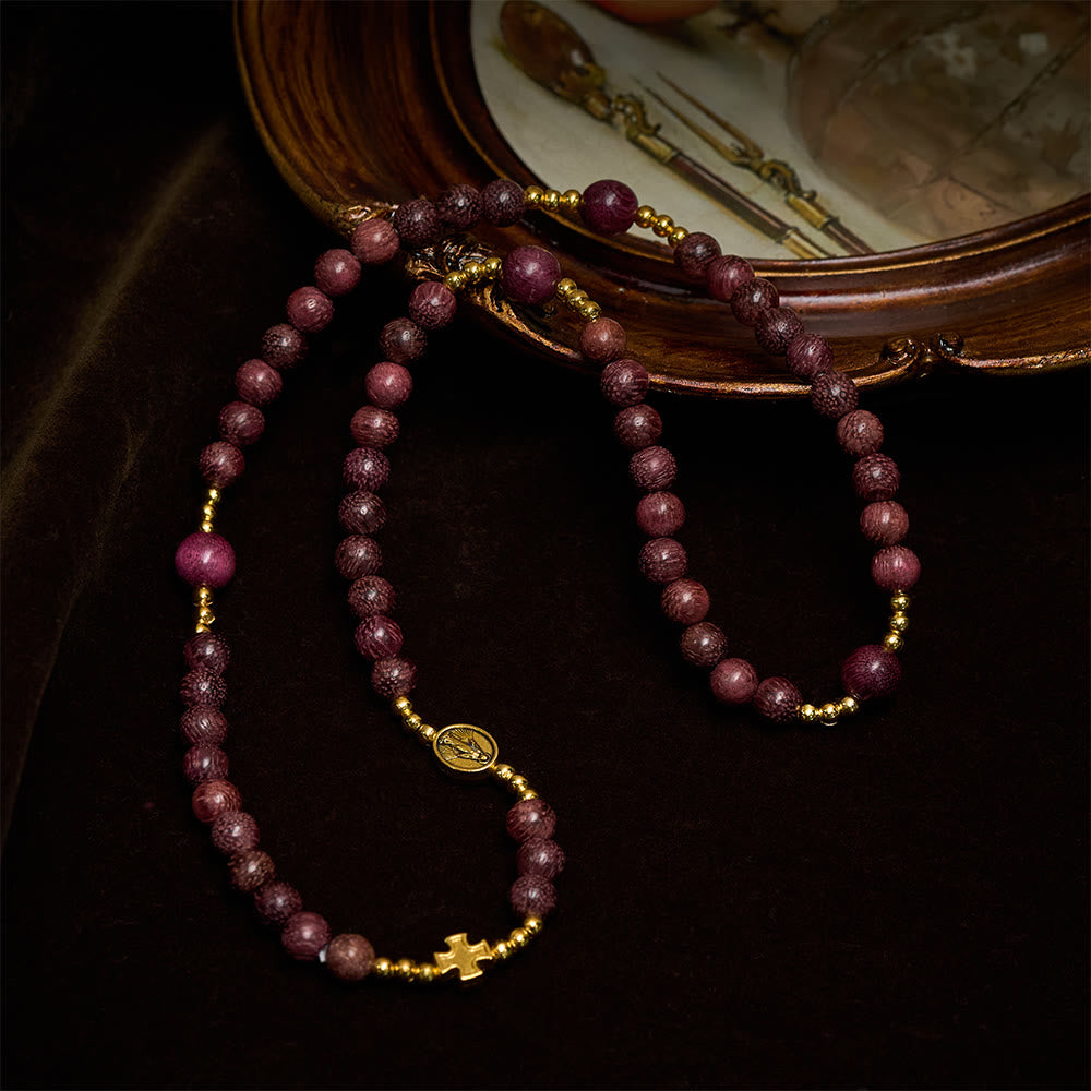 Pulseira Nossa Senhora de Madeira Moderno
