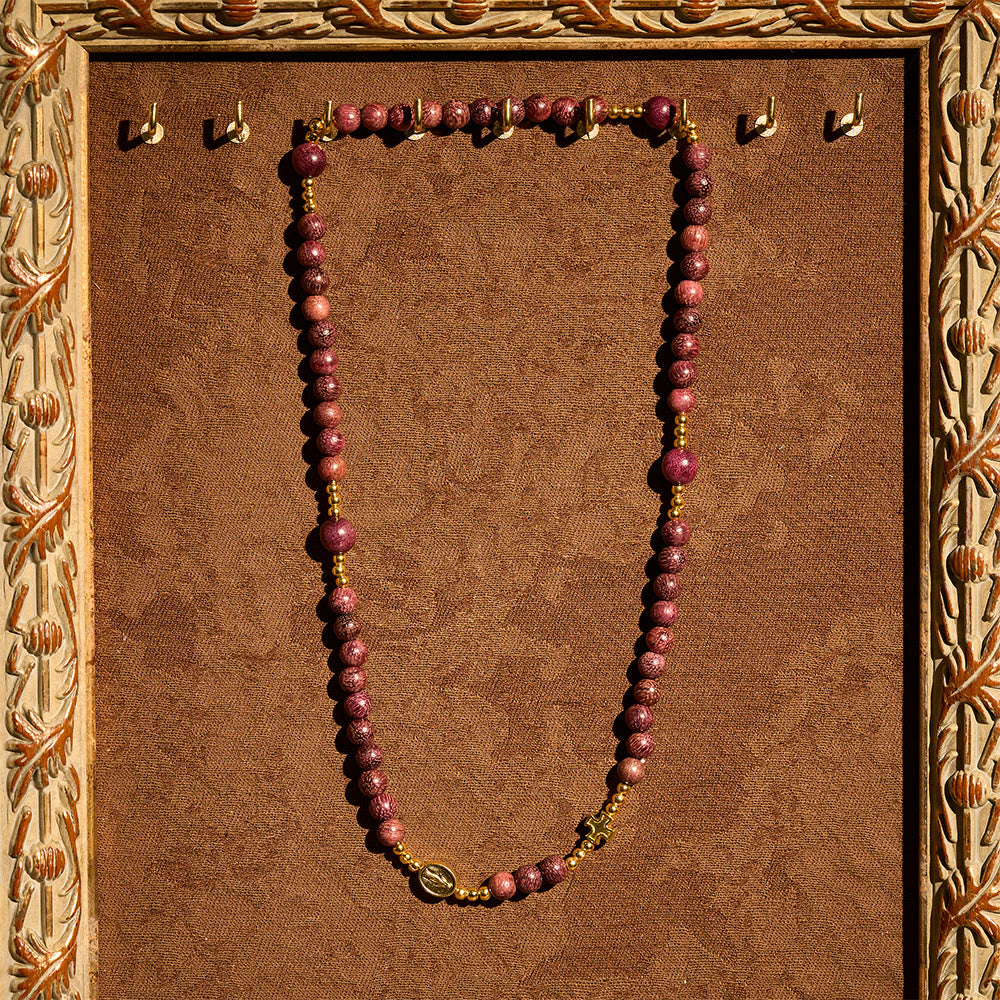 Pulseira Nossa Senhora de Madeira Moderno