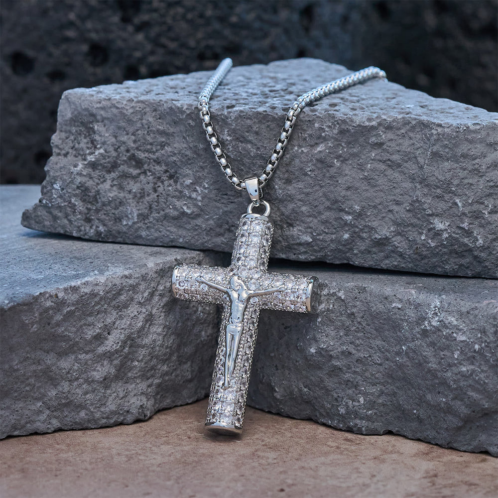 Colar Crucifixo Fátima