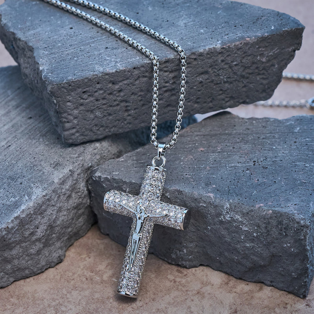 Colar Crucifixo Fátima
