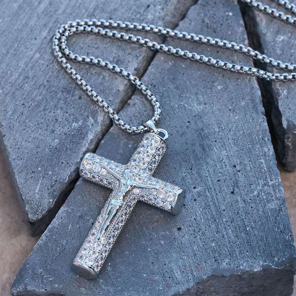 Colar Crucifixo Fátima