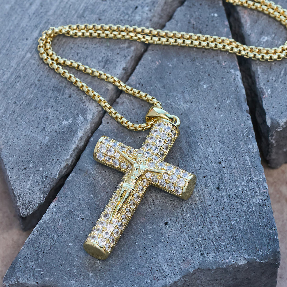 Colar Crucifixo Fátima