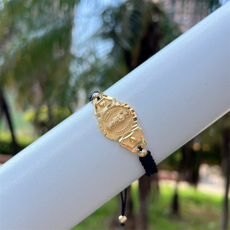 Multi-Cord Our Lady Bracelet