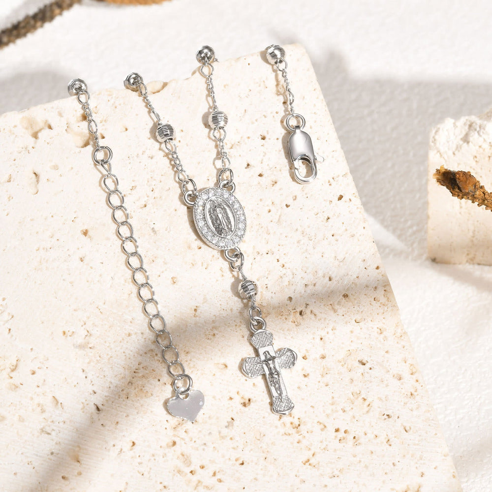 Pulseira Nossa Senhora Moderno Dourado