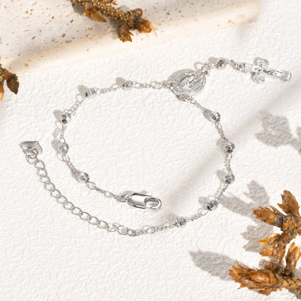 Pulseira Nossa Senhora Moderno Dourado