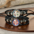 Multicolor Adjustable St. Benedict Bracelet