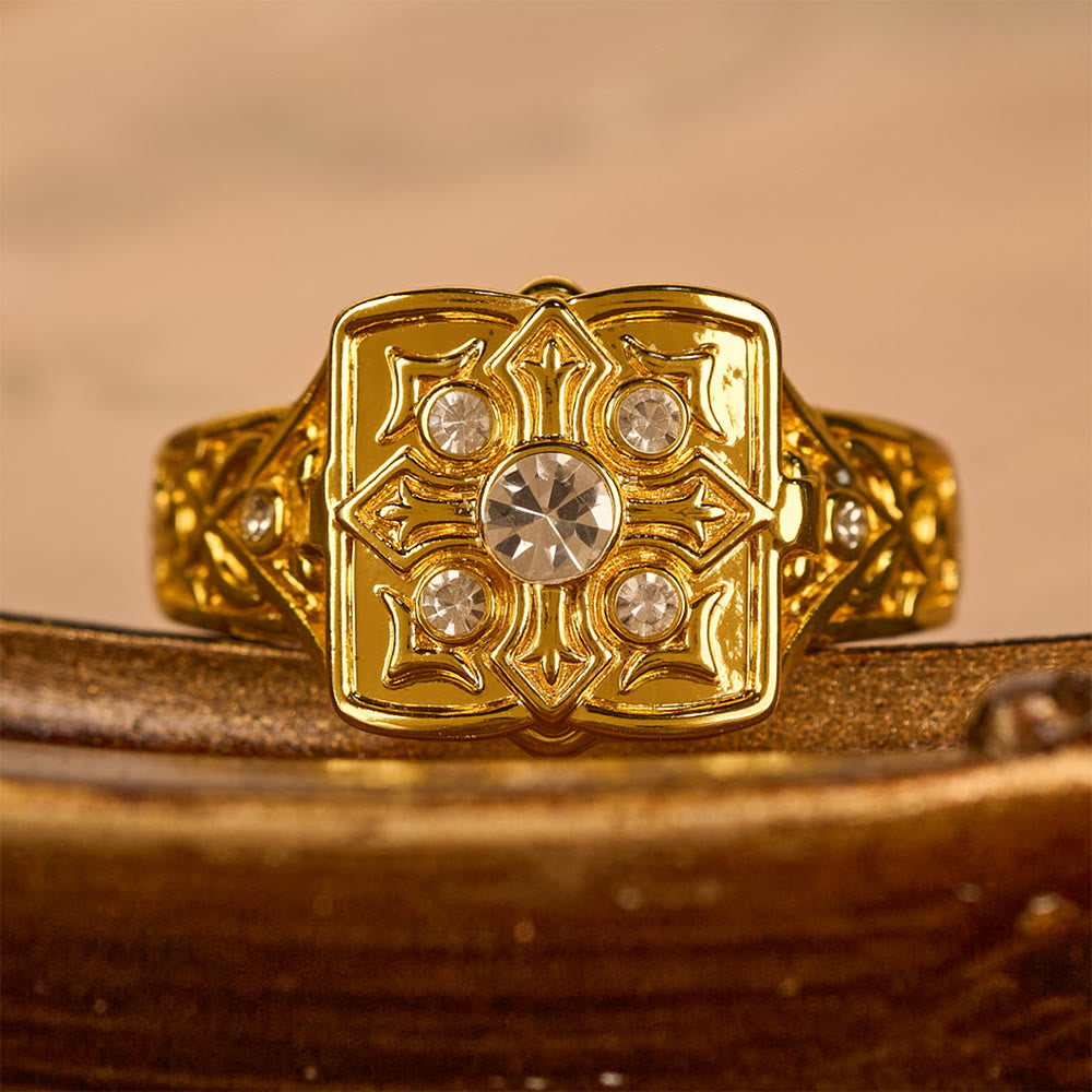 Anel Cruz Vintage Firmeza