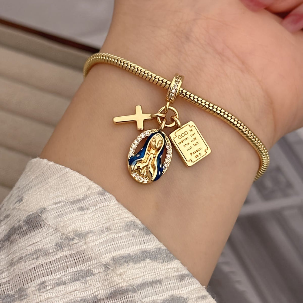 Our Lady of Grace Charm Jewelry Set