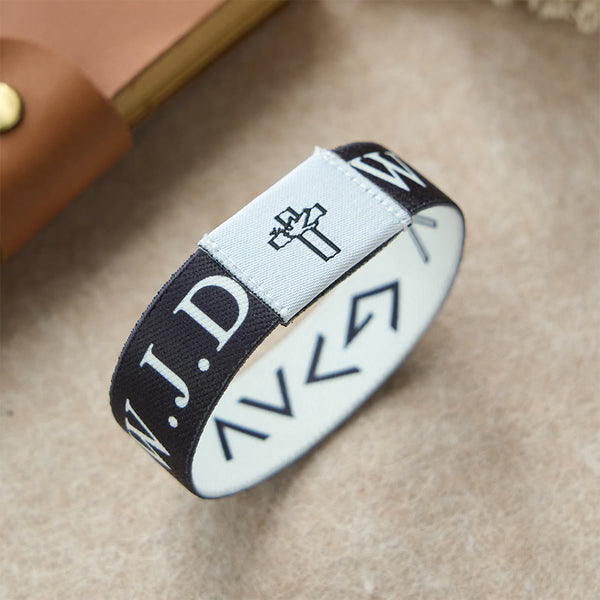 Bracelete Emblema de fé com NFC