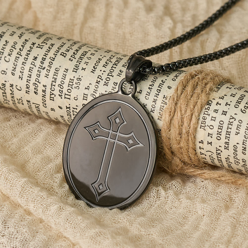 Colar Sagrado Coração com Medalha