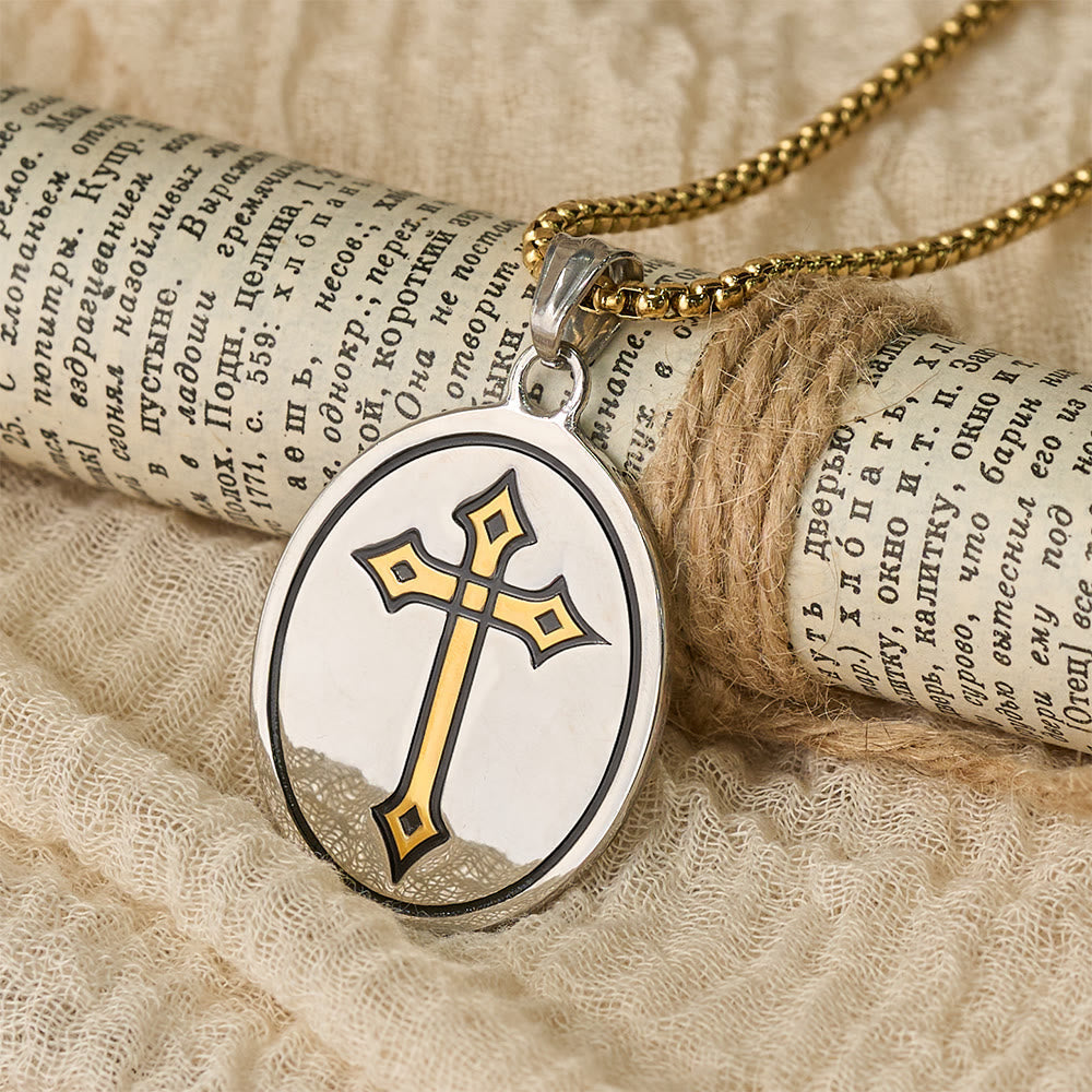 Colar Sagrado Coração com Medalha