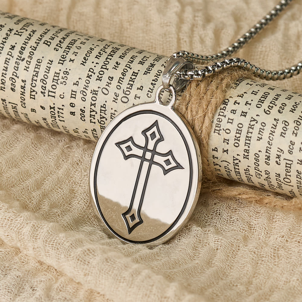 Colar Sagrado Coração com Medalha