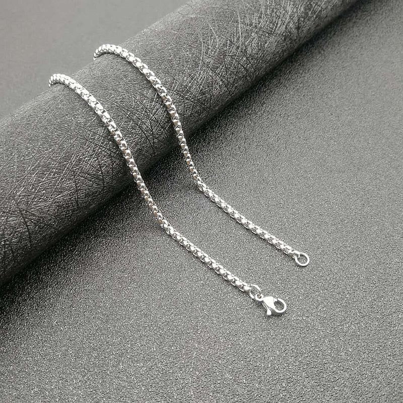 Jesus Head Pendant Necklace with Crown of Thorns and Zircon Accents