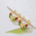 Delicate Filigree Hoop Earrings
