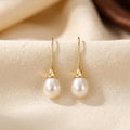 Elisângela Pearl Drop Earrings | Gold