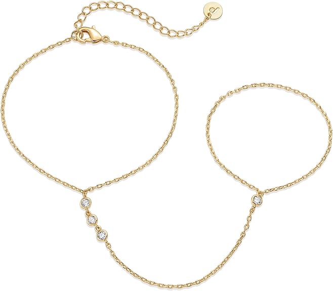 Pulseira Matilde Corrente de Mão | Dourado