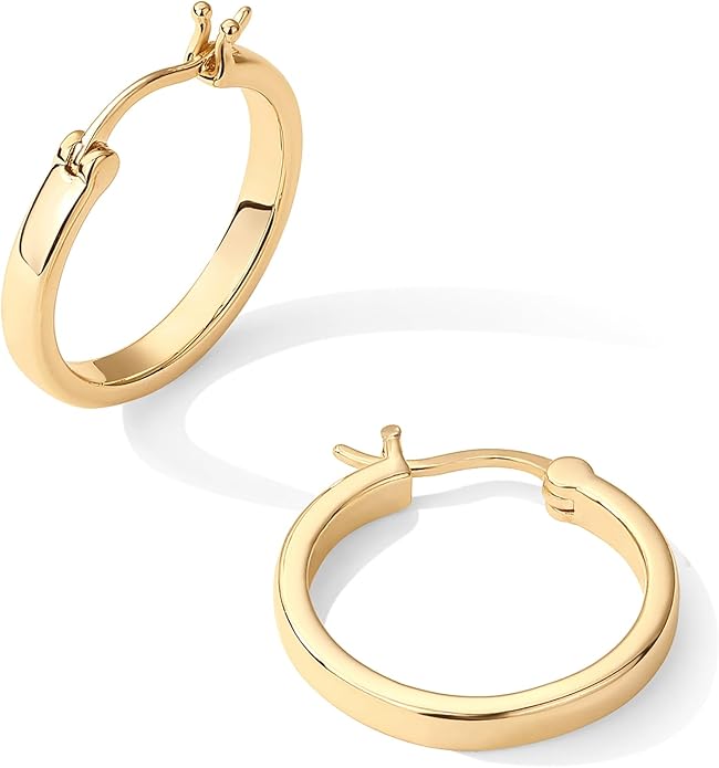 Jandira Small Hoop Earrings | Gold