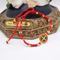 Bracelete Medalha de São Bento ajustável